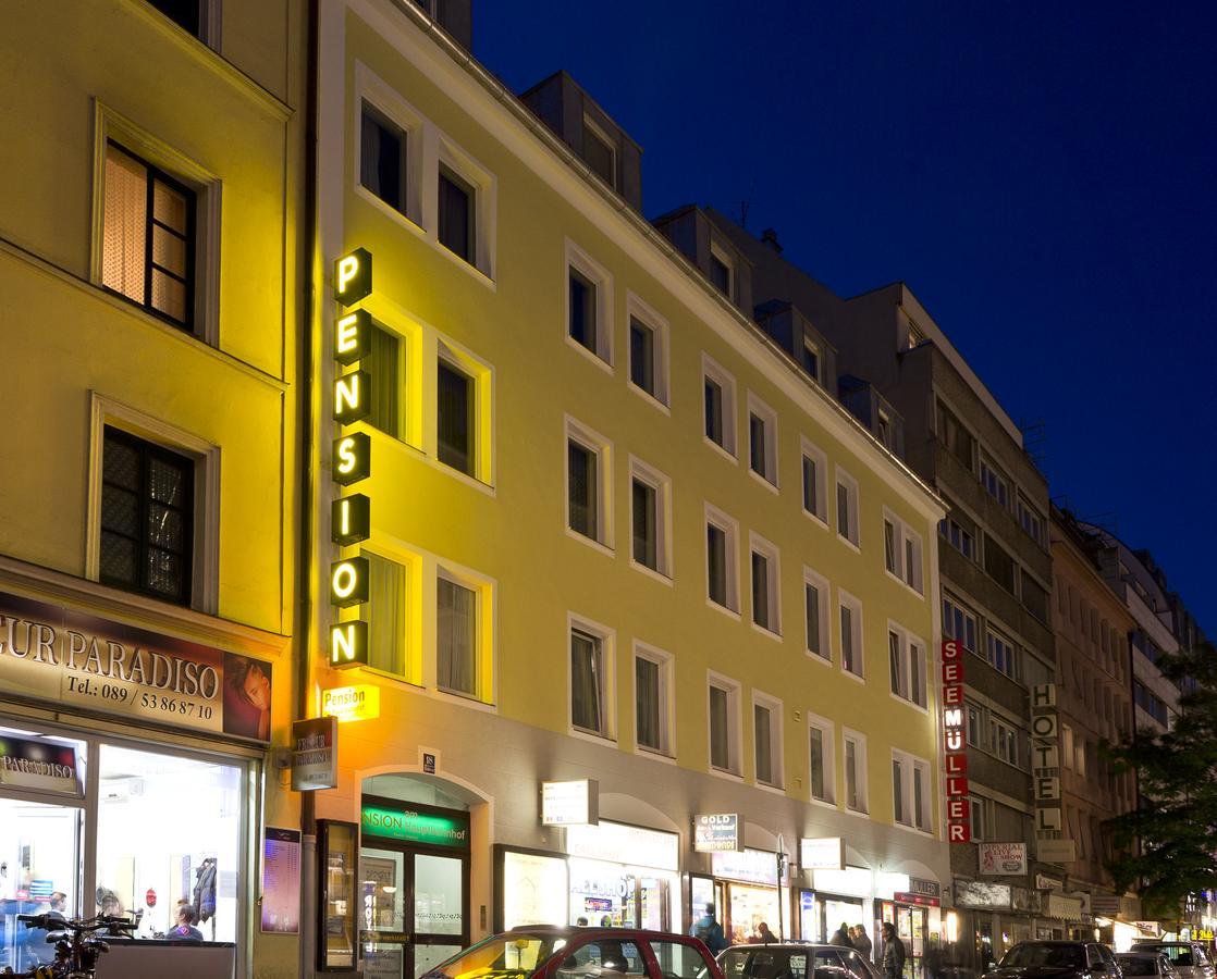 Hotel Pension Am Hauptbahnhof Мюнхен Екстер'єр фото